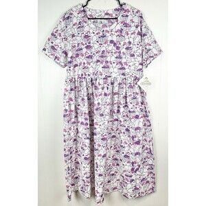 Women's Dress Wearable Art Artisan Quirky Eco Fashion Sustainable Size Large NEW